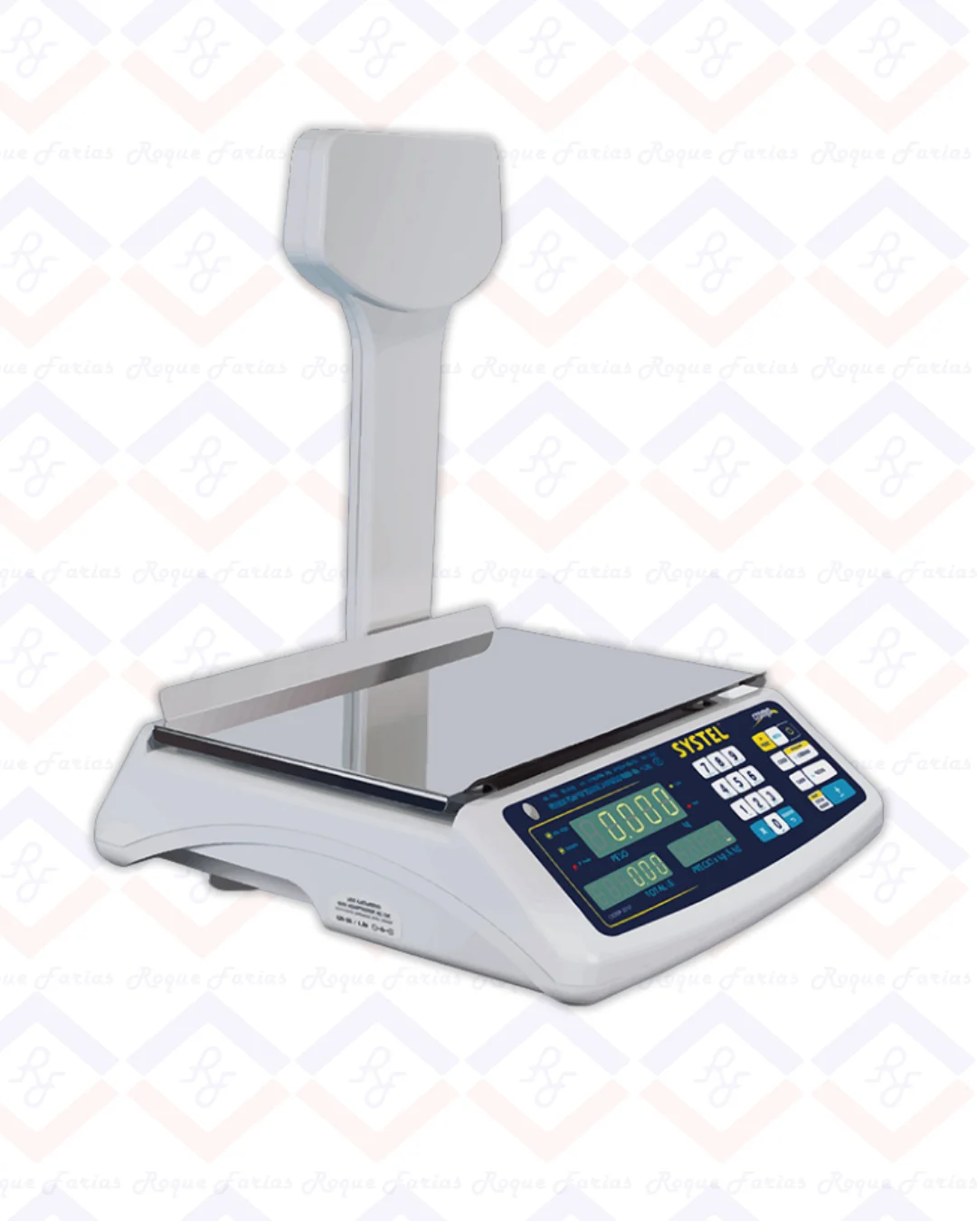 Balanza Systel Croma con visores LED ideal para comercios en La Plata